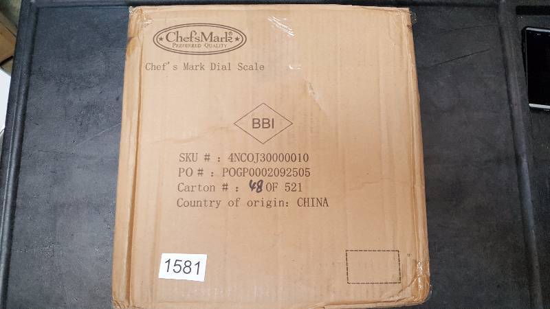 Chefs Mark Heavy Duty Dial Scale