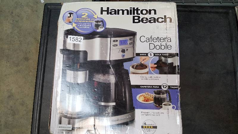 Hamilton Beach The Scoop 12-Cup 2-Way Brewer