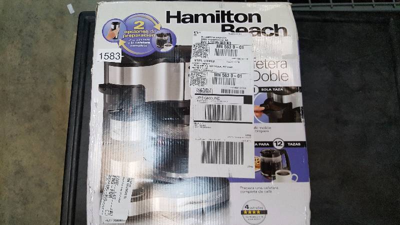Hamilton Beach The Scoop 12-Cup 2-Way Brewer