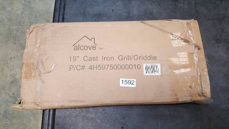 alcove 19 Unseasoned Cast Iron Reversible GrillGriddle