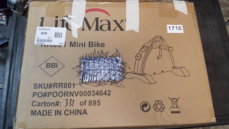 LifeMax Deluxe Mini Exercise Bike