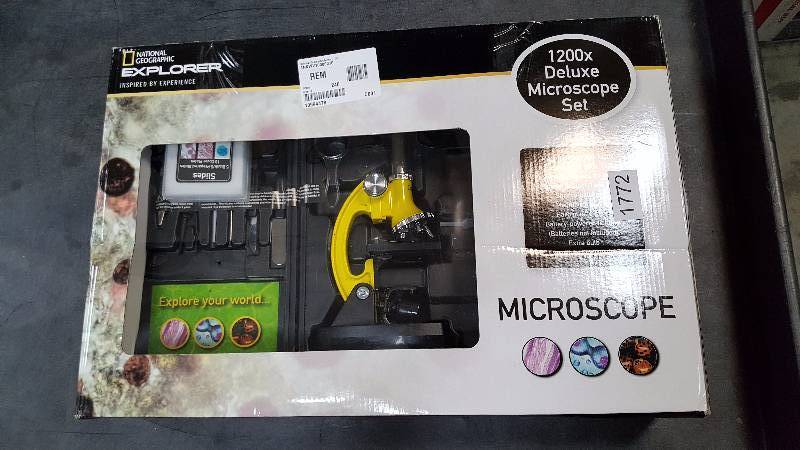 National GeographicSeries - 300x-1200x Microscope wHard Case