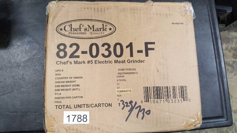 Chefs Mark 500-Watt Electric Meat Grinder