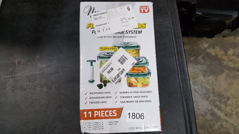 NuWave Flavor Locker Deluxe 11-Pc. Food Storage Set