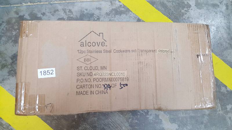 alcove 12-Pc. Stainless Steel Cookware Set