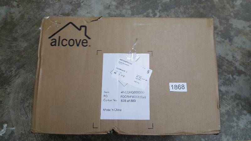 alcove 0.7 Cu. Ft. 700-Watt Countertop Microwave Oven - Black