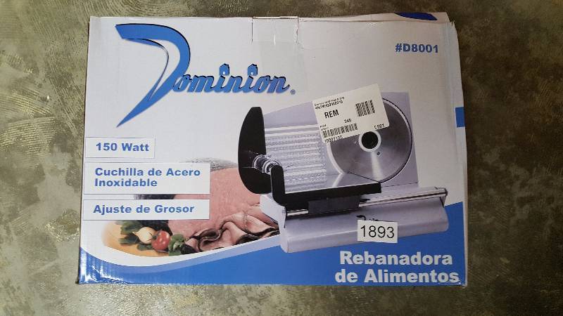 Dominion 150W FOOD SLICER