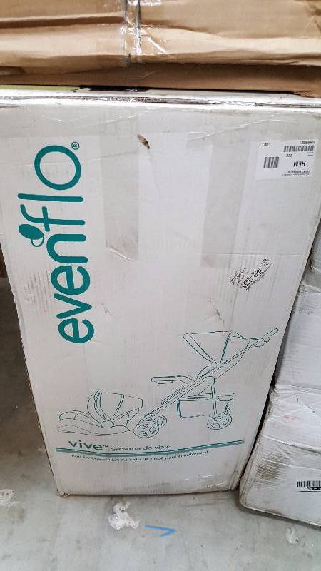 Evenflo Vive Travel System Stroller wEmbrace, Daphne