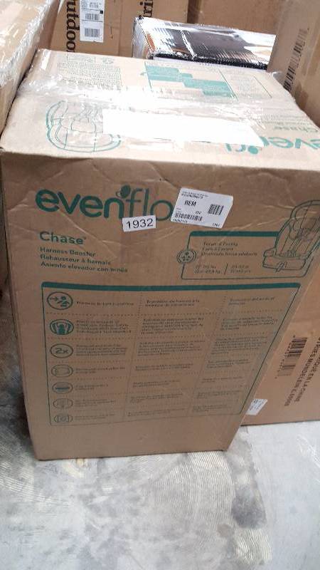 Evenflo Chase LX Booster Car Seat, Jubilee