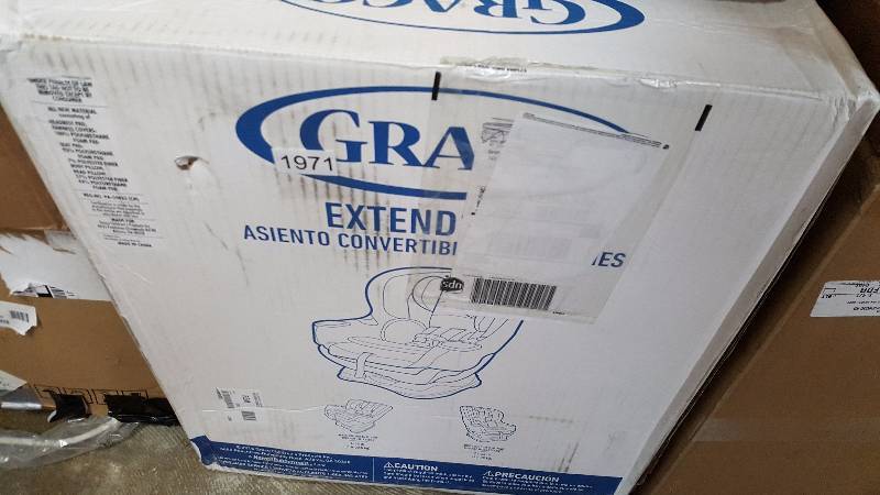 Graco Extend2Fit Convertible Car Seat - Turquoise
