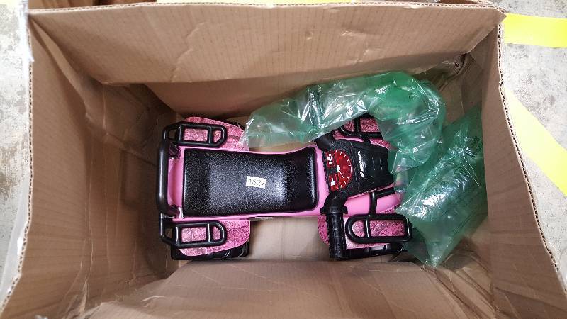 Honda HD Camo Utility ATV Pedal Ride-On - Pink