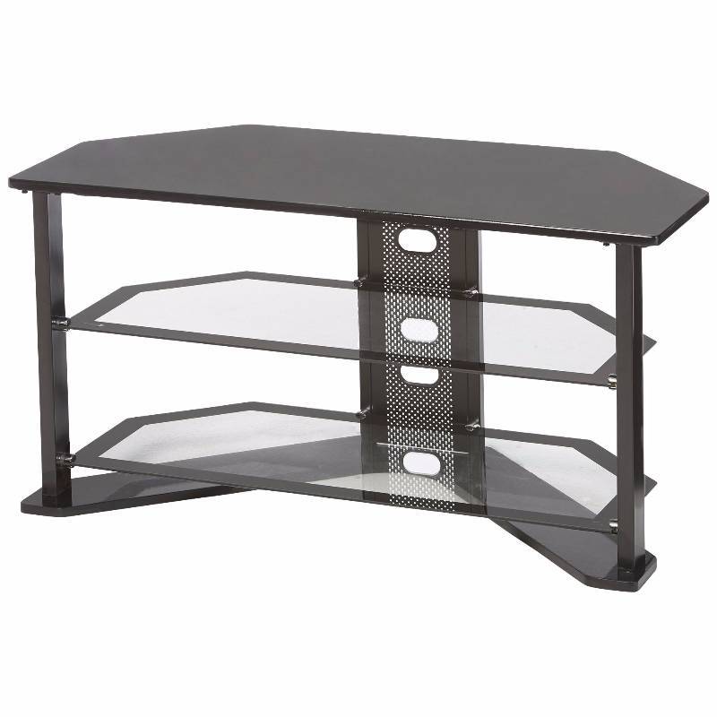 alcove 3Tier TV Stand with Glass Shelves Furniture, Power Tools, Lawn Care Equipment