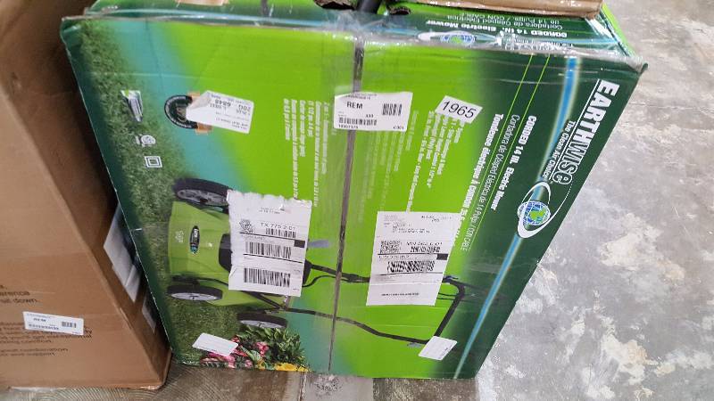 lot 1965 image: Earthwise 14 Corded Electric Lawn Mower