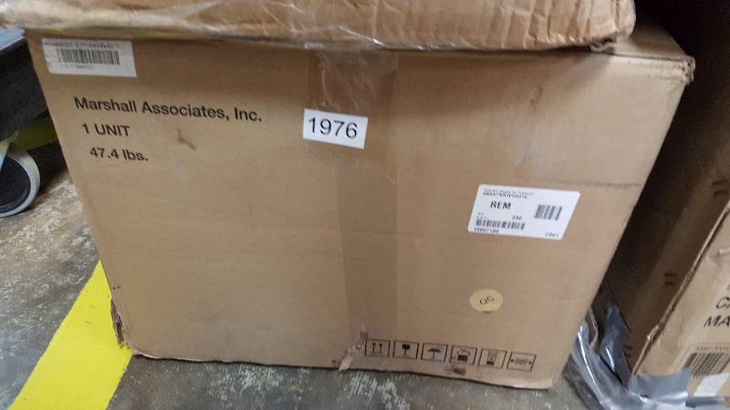 lot 1976 image: Master Craft 5000 BTU Mechanical Window Air Conditioner - White