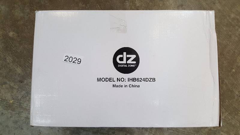 lot 2029 image: Digital Zone Bluetooth CDFM Home Music System with LED Lights