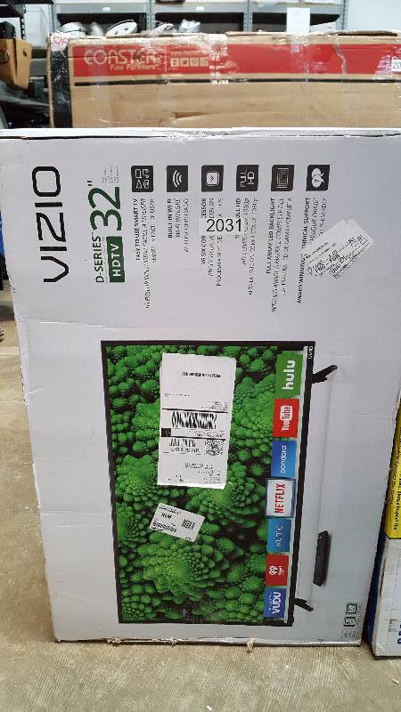 lot 2031 image: VIZIO D-Series 32 1080p Full-Array LED Smart TV - D32f-E1