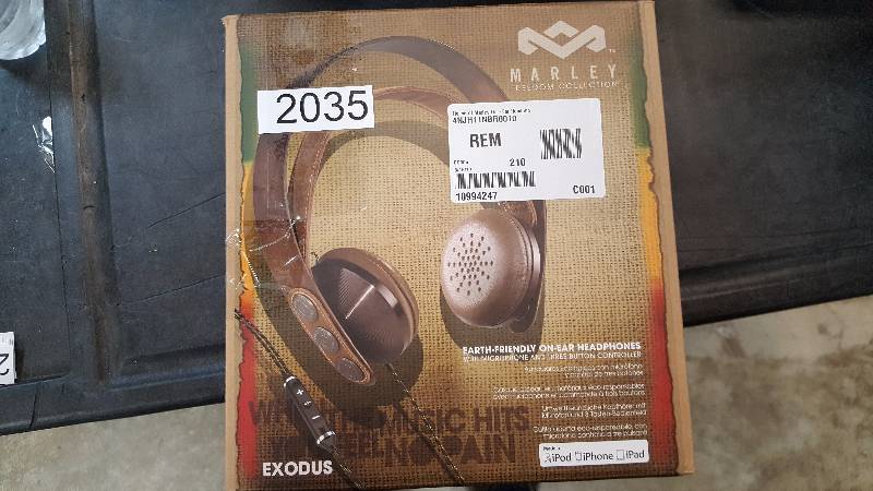 lot 2035 image: House of Marley Headphones