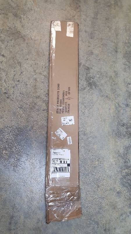 lot 1550 image: Zenna Home NeverRust Aluminum Tension Curved Shower Curtain Rod - 50-72 Bronze