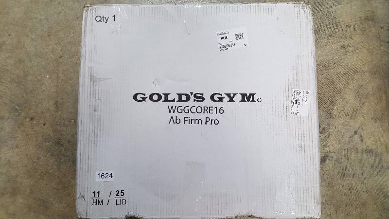 lot 1624 image: Golds Gym Ab Firm Pro
