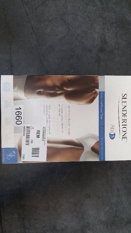 lot 1660 image: Slendertone Abs5 Abdominal Muscle Toner