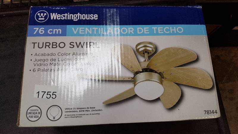 lot 1755 image: Westinghouse Lighting 30 Ceiling Fan