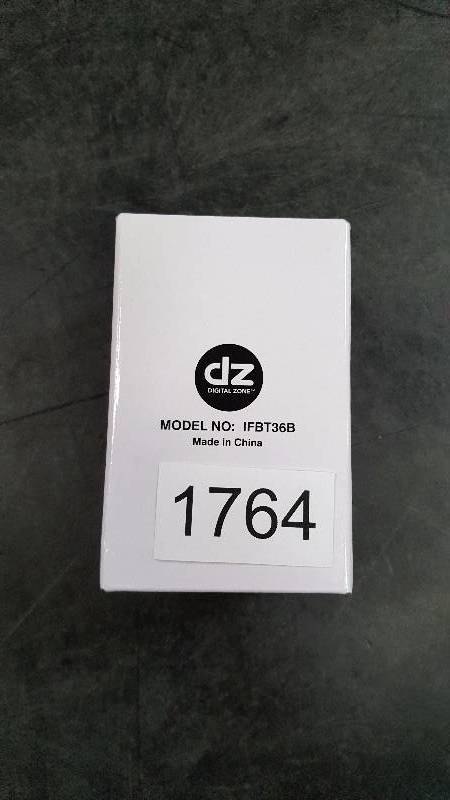 lot 1764 image: Digital Zone Activity Tracker and Heart Rate Monitor Fitness Band with Bluetooth