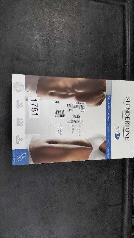 lot 1781 image: Slendertone Abs5 Abdominal Muscle Toner