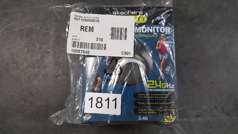 lot 1811 image: Skechers Go Run Training System Watch