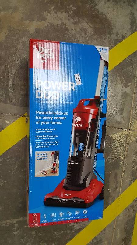 lot 1856 image: Dirt Devil Power Duo Carpet and Hard Floor Cyclonic Upright