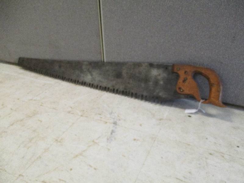 lot 13 image: Vintage Hand Saw