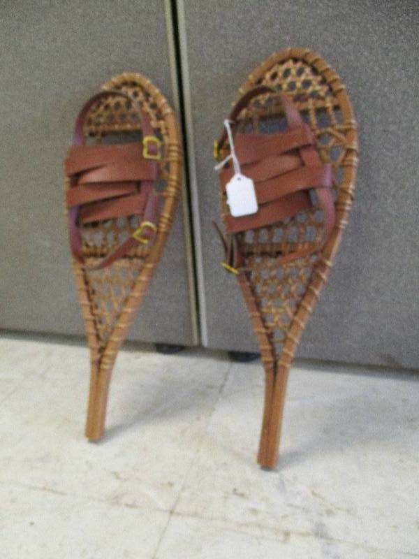 lot 16 image: Decorative Snow Shoes