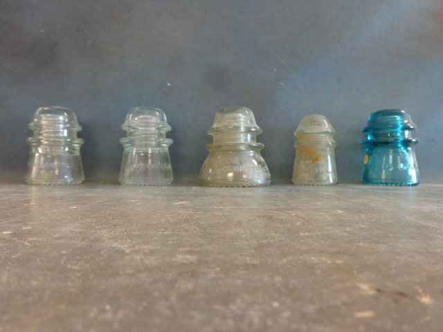 lot 81 image: Glass Insulators