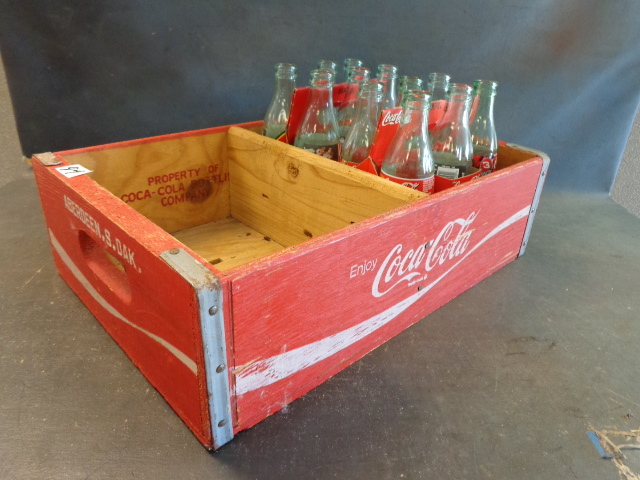 lot 94 image: Coca Cola Bottles and Coca Cola Crate
