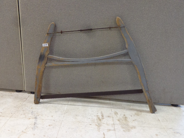 lot 104 image: Antique BowBuck Saw