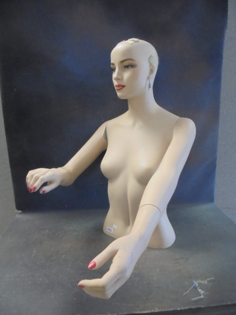 lot 140 image: Female Torso Mannequin
