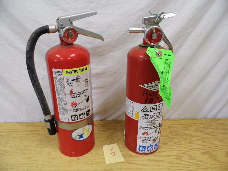2 Fire Extinguishers