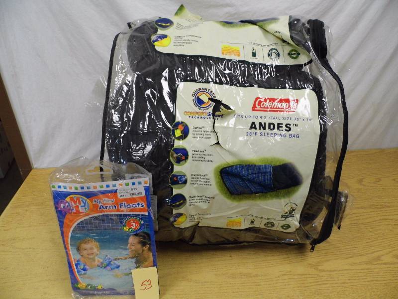 Coleman Sleeping Bag - Fan