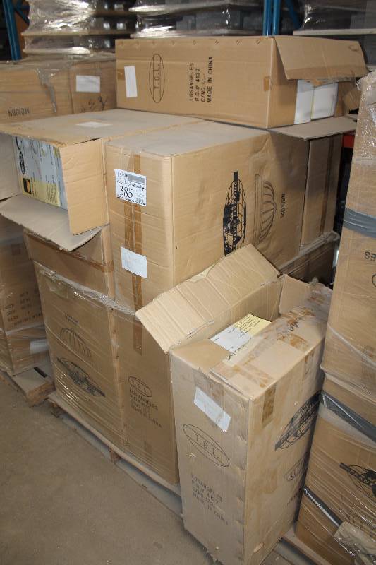 Pallet Lot of 3-Pack Set Dome Flush-Mount Ceiling Lighting w Brush Nickle Finish