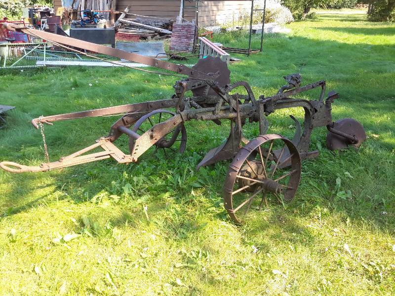 lot 6 image: Moline Two Bottom Plow