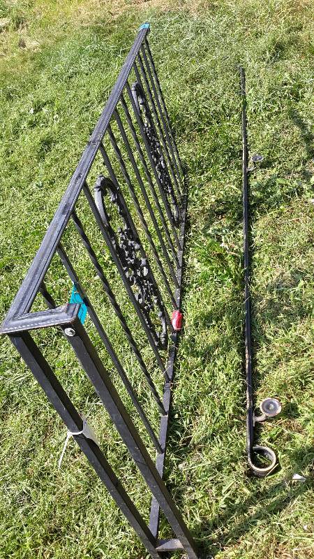 lot 70 image: Wrought Iron Railing and Fence
