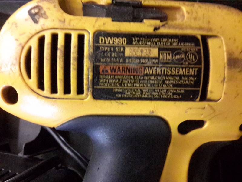 Dewalt, DW990 13 in Cordless DrillDriiver