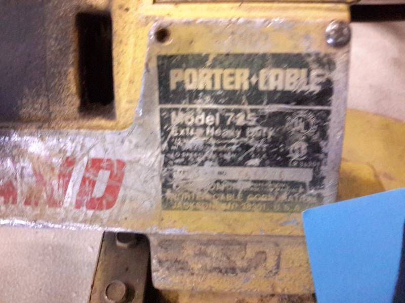 Porter Cable Model 725, Extra Heavy Duty Ban Saw