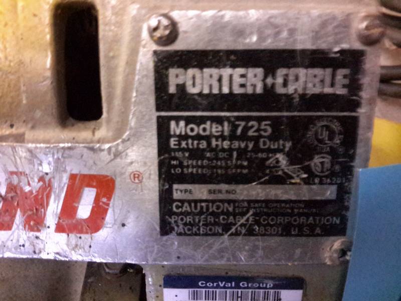 Porter Cable Model 725, Extra Heavy Duty Ban Saw