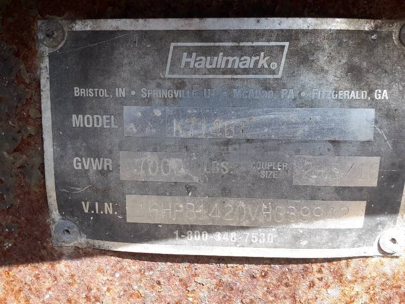 1997 Haulmark Cargo Trailer