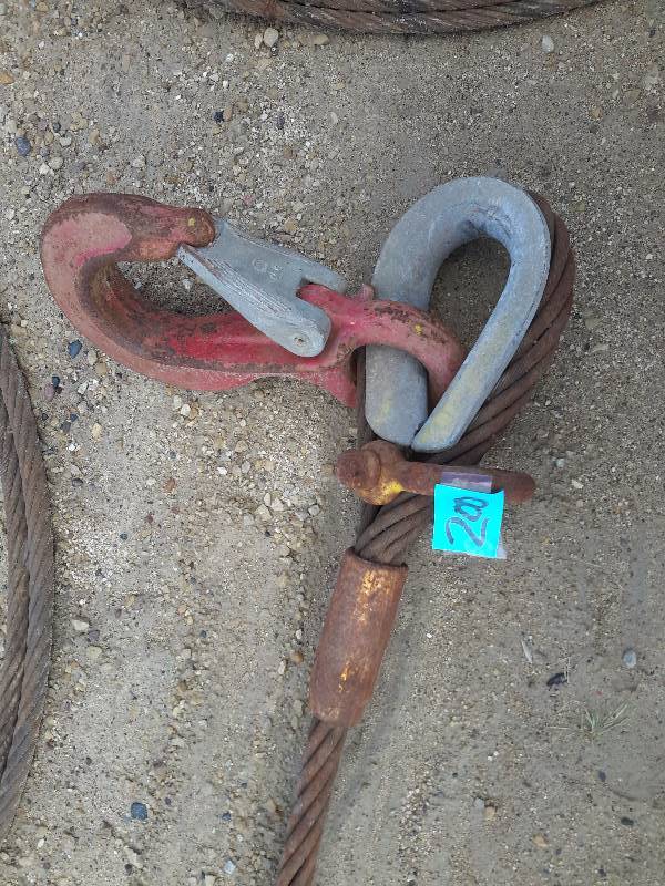 5 Ft Choker with loop and Heavy Duty Hook