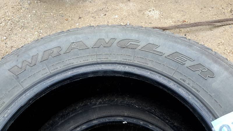 4 Wrangler  Tires