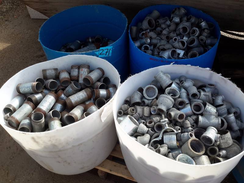 4, 12 barrels of pipe nipples
