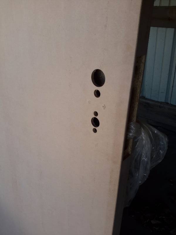 4, Solid Core interior door slabs..32in x 83 14 in x 1 34 thick