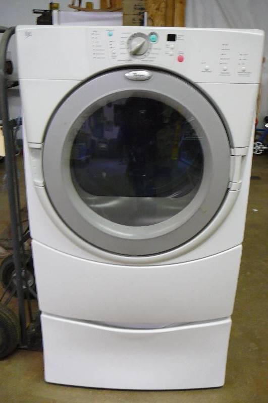 Whirlpool Electric Dryer With Riser