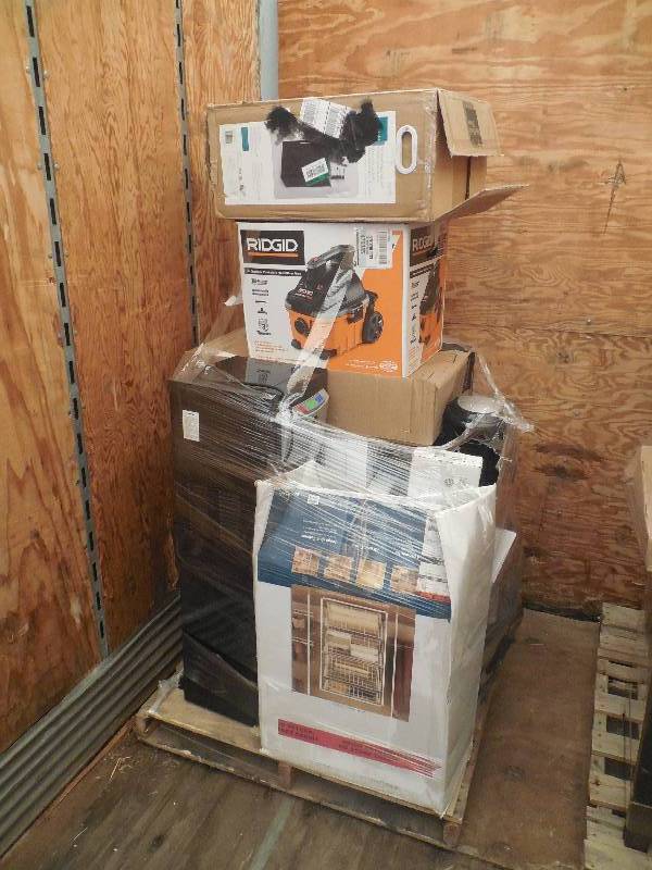 PALLET LOT OF GENERAL MERCHANDISE AND HOME GOODS